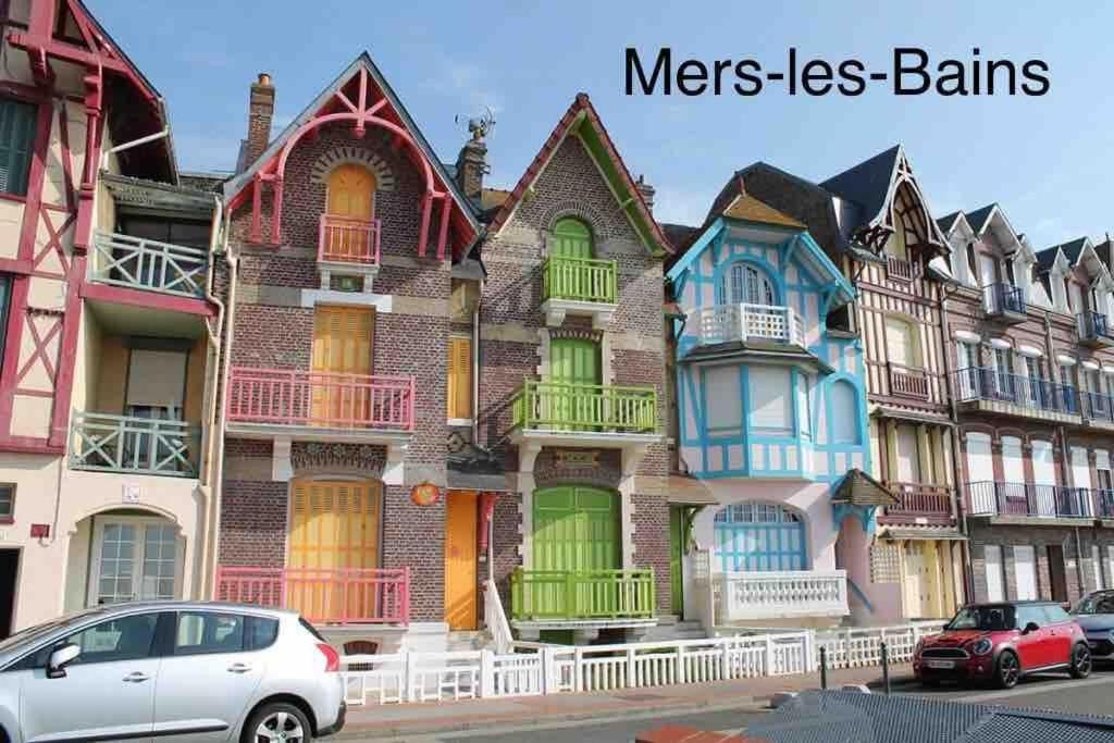 Appartement Avec Cour A 50M De La Plage Mers-les-Bains Bagian luar foto
